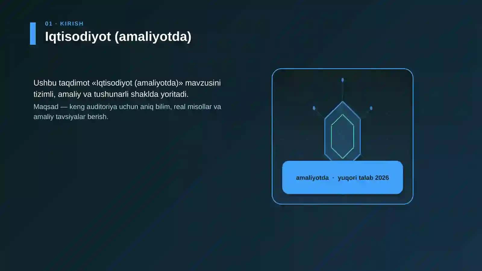 Iqtisodiyot (amaliyotda) 3