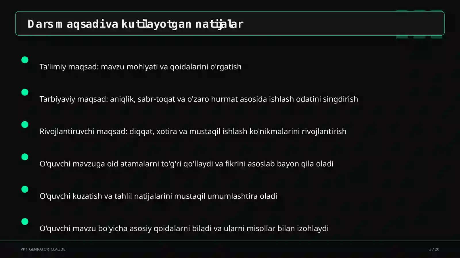 Dolzarb mavzular 3