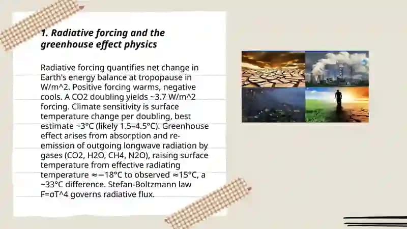 Environmental Issues and Physics 3