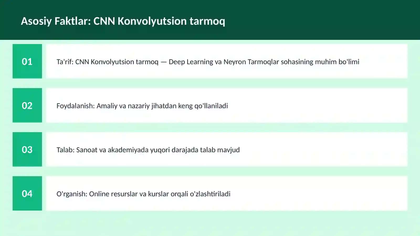 AI | DEEP LEARNING VA NEYRON TARMOQLAR 3