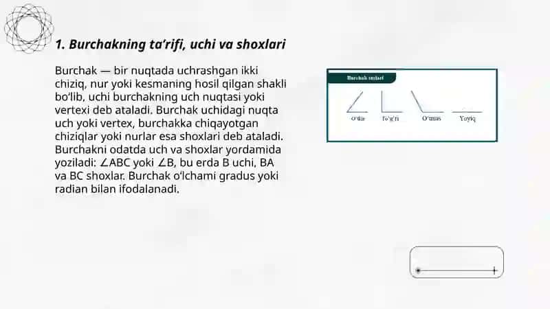 Burchaklar va ularning turlari 3