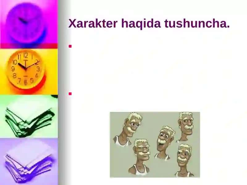 Shaxs xarakteri 3