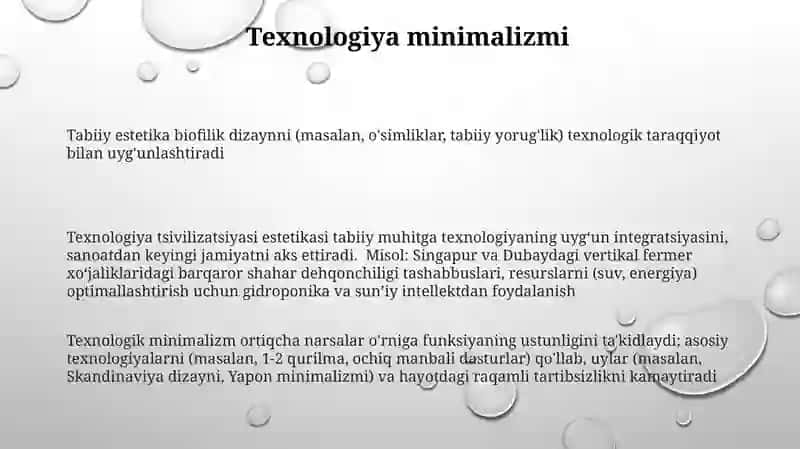 Tabiat va texnogen sivilizatsiya estetikasi 3