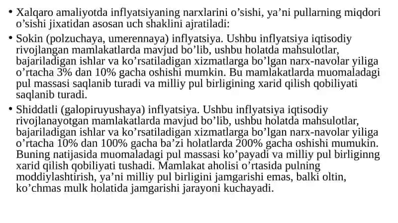 6-mavzu.Inflyatsiyavaungaqarshi kurashishyo’llari.-4soat 3