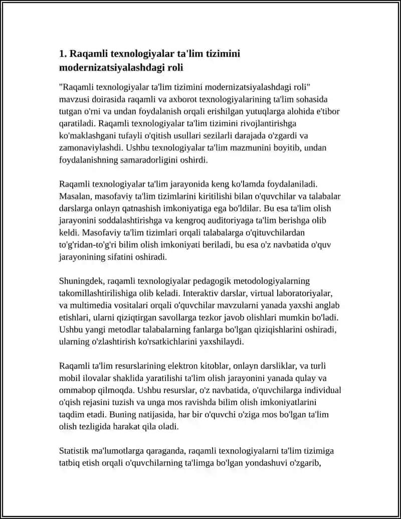 Raqamli va Axborot Texnologiyalarining Jamiyat Rivojlanishidagi roli 3