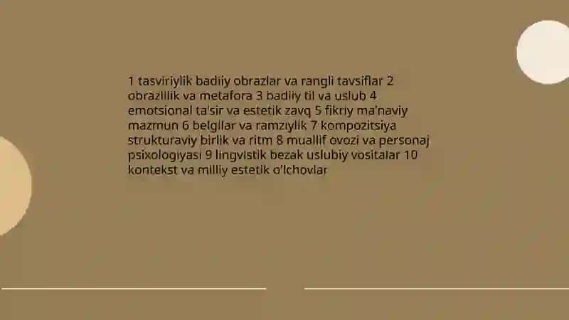 Badiiy matn va badiiy mazmun 3