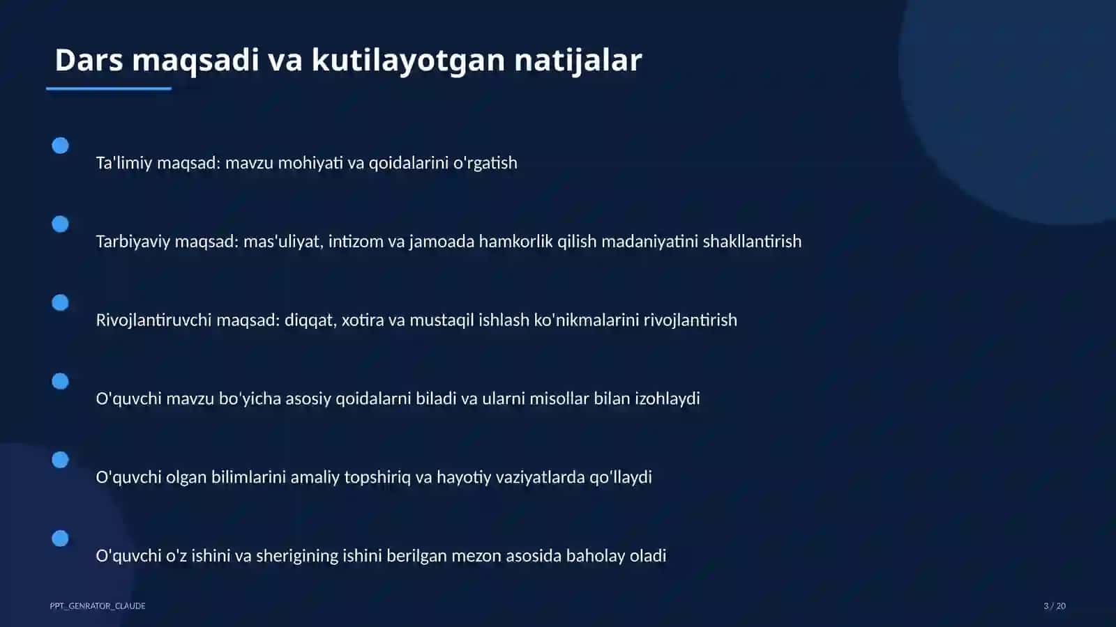 Tinish belgilari: nuqta, so'roq va undov (2-sinf) 3