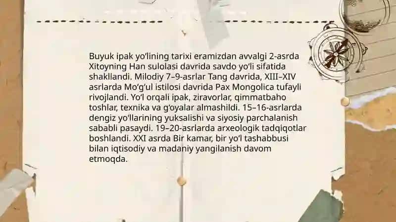 Buyuk ipak yo'li 3