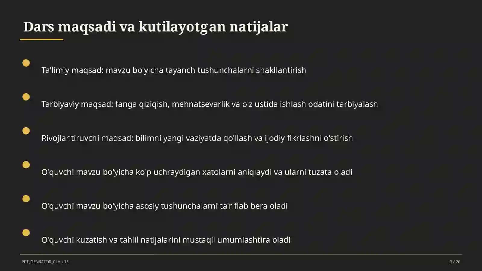 Formativ baholash: o'quvchiga samarali fikr-mulohaza (feedback) berish usullari 3