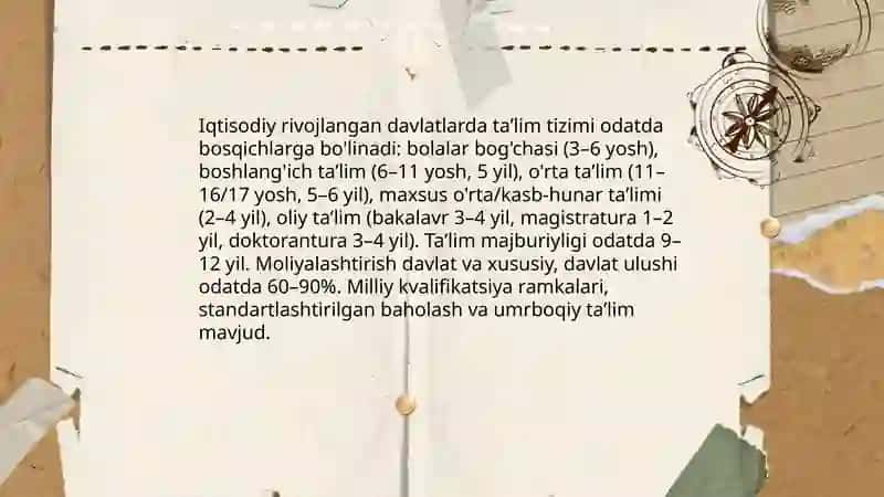 Boshlangʻich taʼlim pedagogikasi fanidan tayyorlagan taqdimot 3