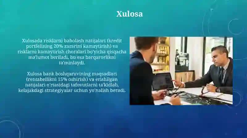 Tijorat banklari faoliyatidamenejmentningahamiyati 3