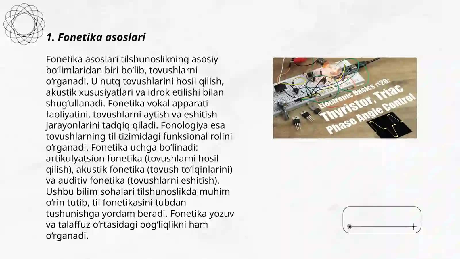Karlarni talaffuzga órgatishning umumiy asoslari 3