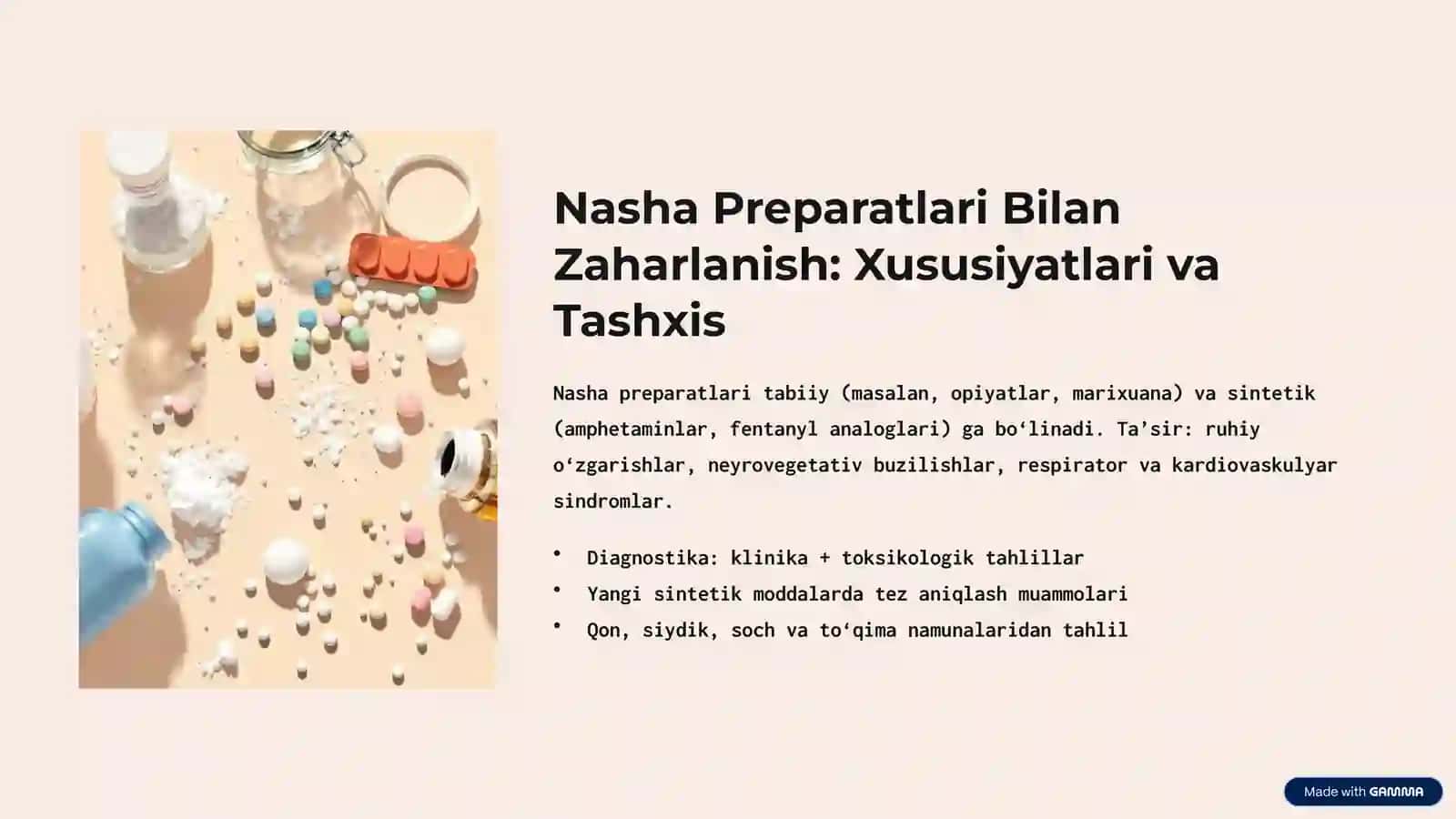 Zaharlanish va Sud Tibbiy Ekspertizasi 3