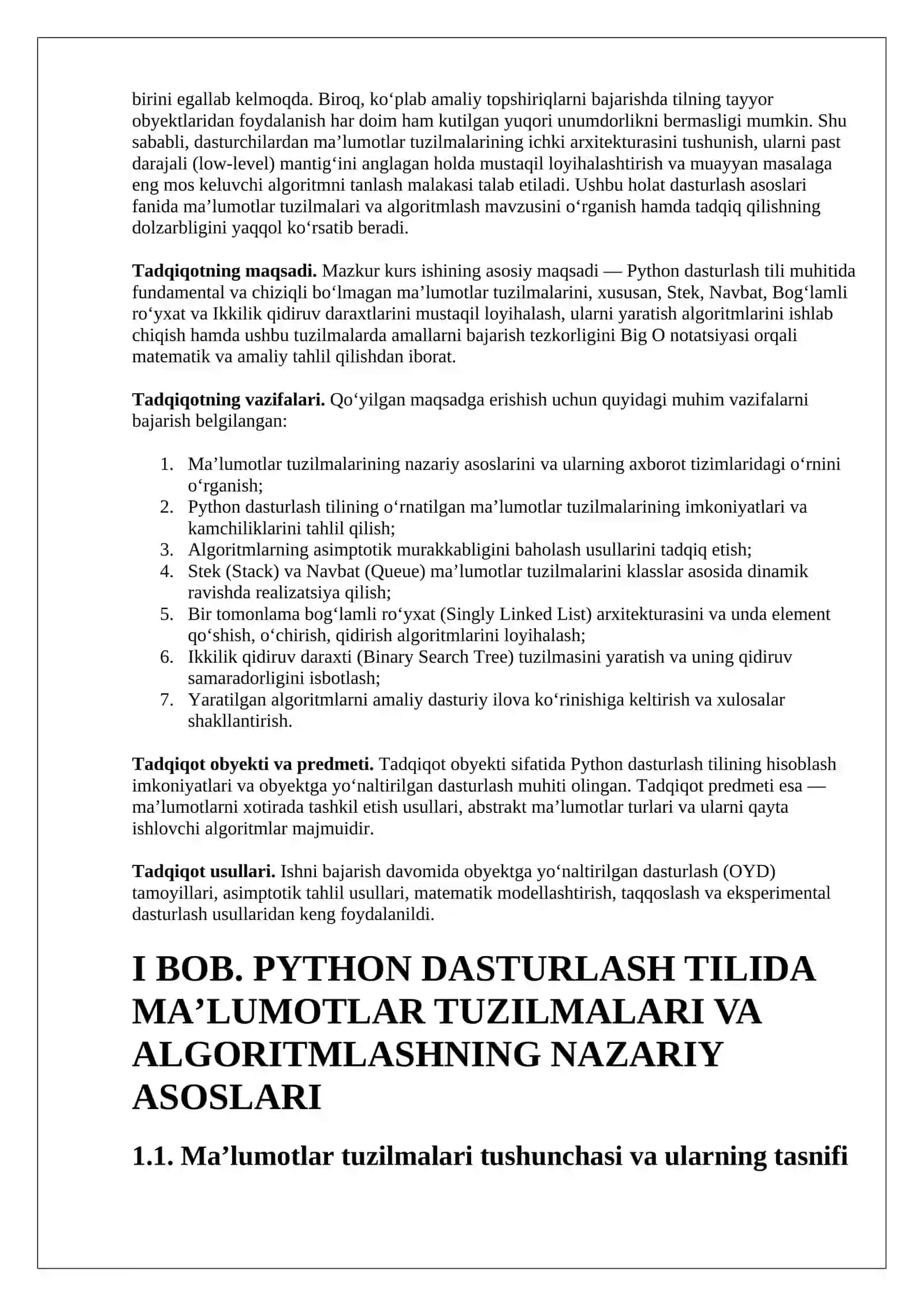 Python dasturlash tilida maʼlumotlar tuzilmalari va algoritmlarni loyihalash 3