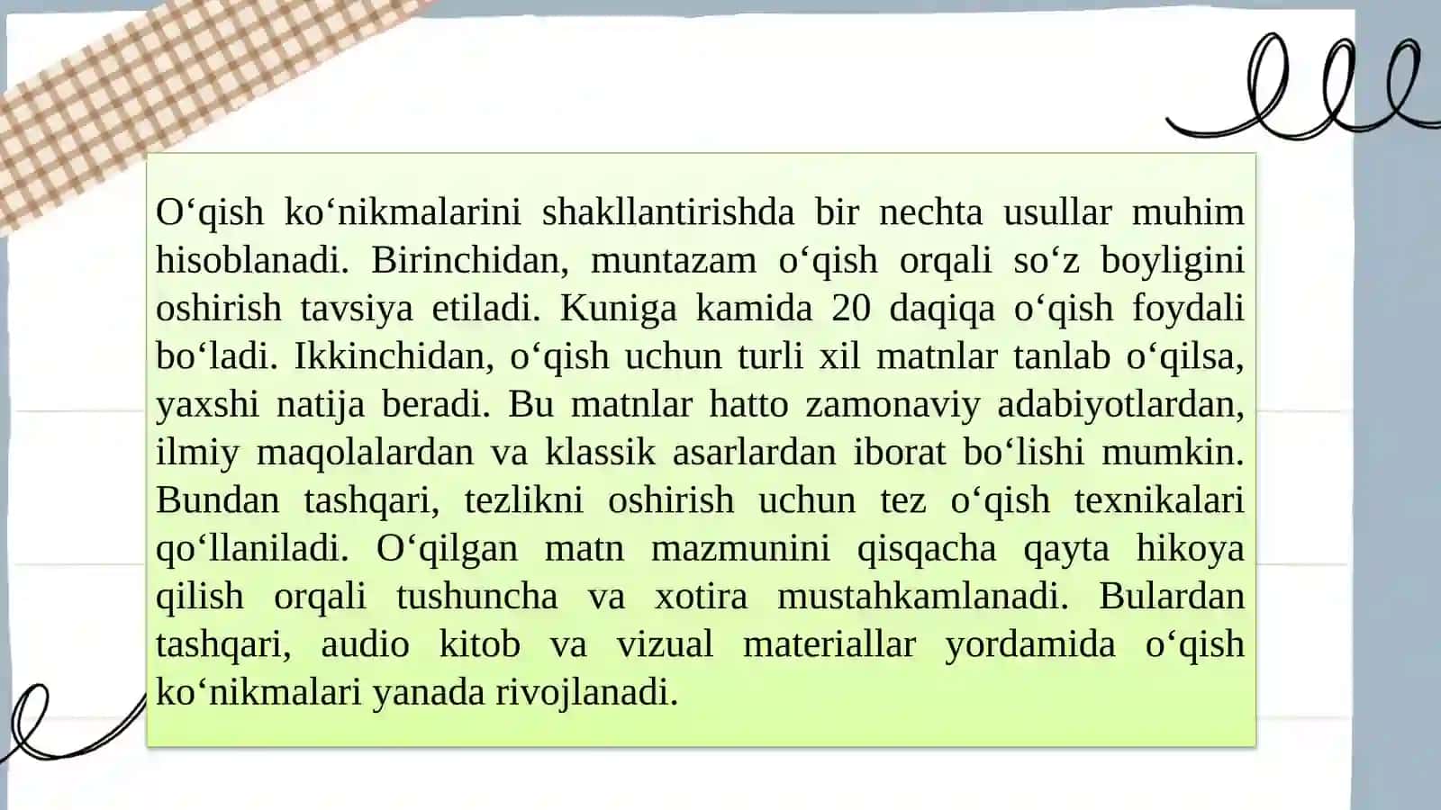 Ona tili va o'qish savodxonligi darslarini tahlili 3