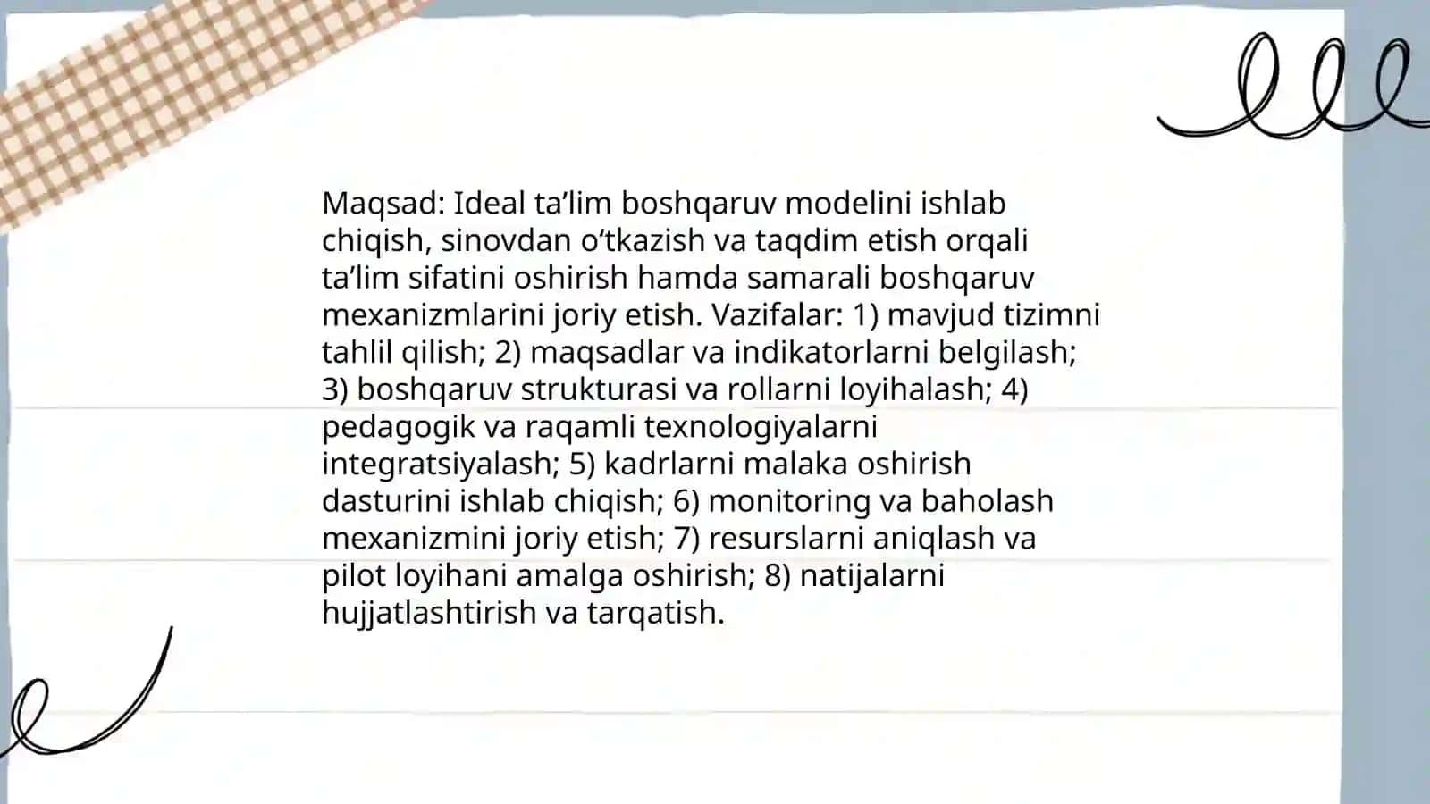 Ideal ta’lim boshqaruv modeli 3