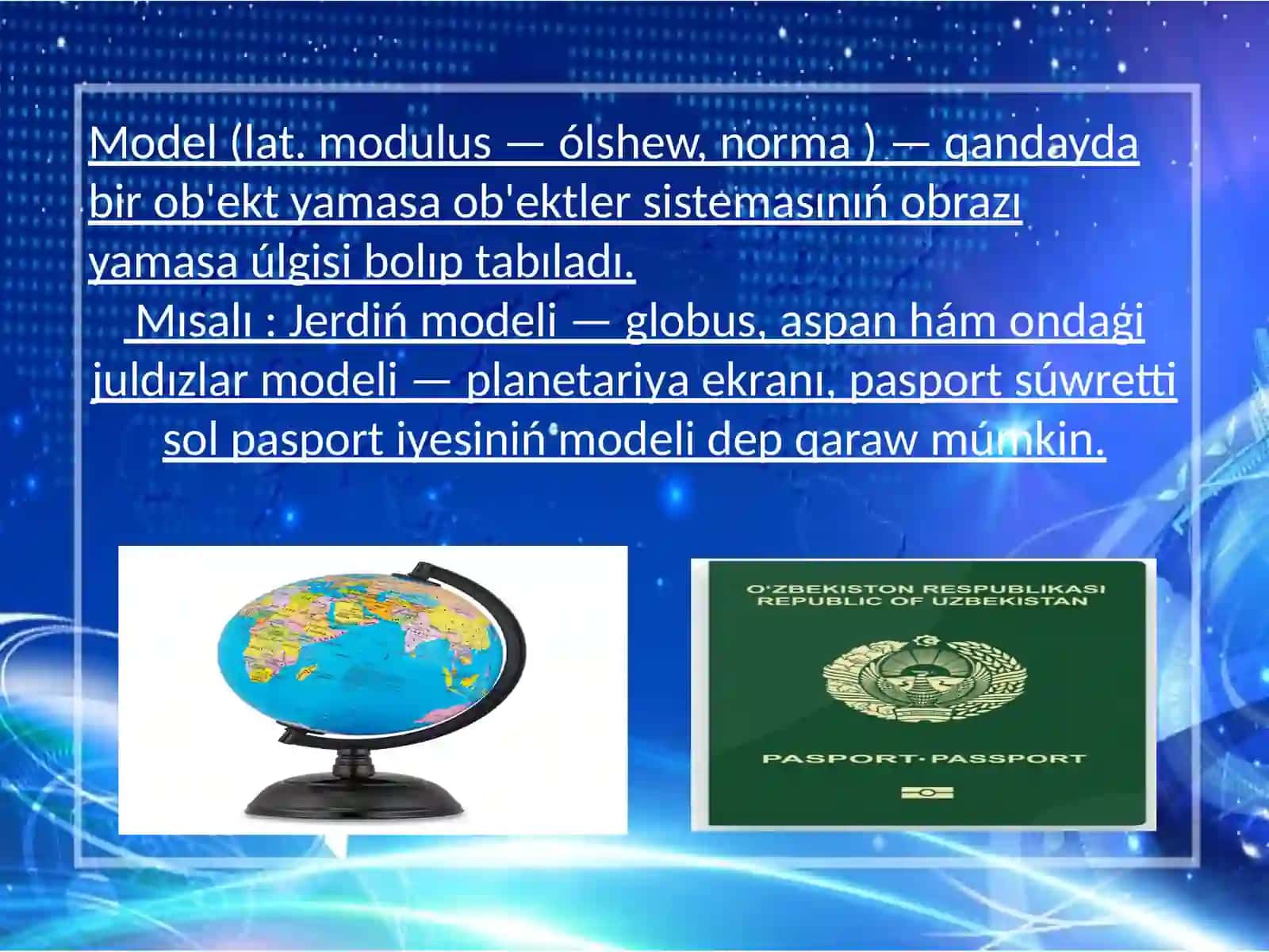 Axbarat texnologiyalari hám processleri matematik modellestiriw 3