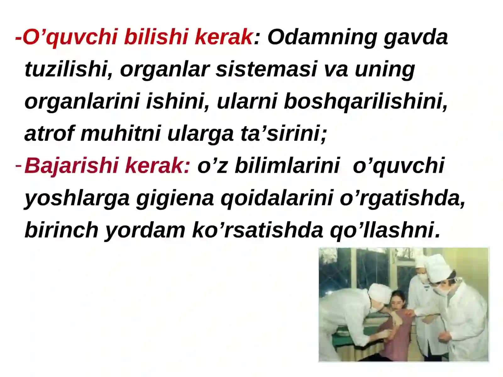 "Yosh fiziologiyasi va gigienasi" 3