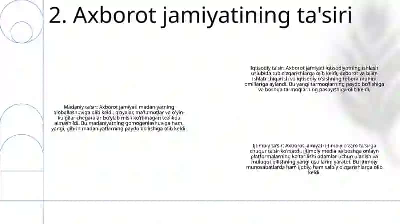 Axborotlashgan Jamiyat Va Uning Istiqbollari 3