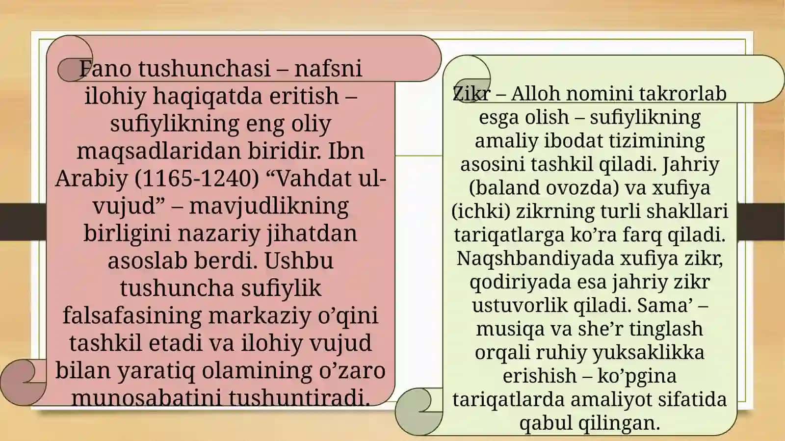 SUFIYLIK VA XADIS ILMI 3
