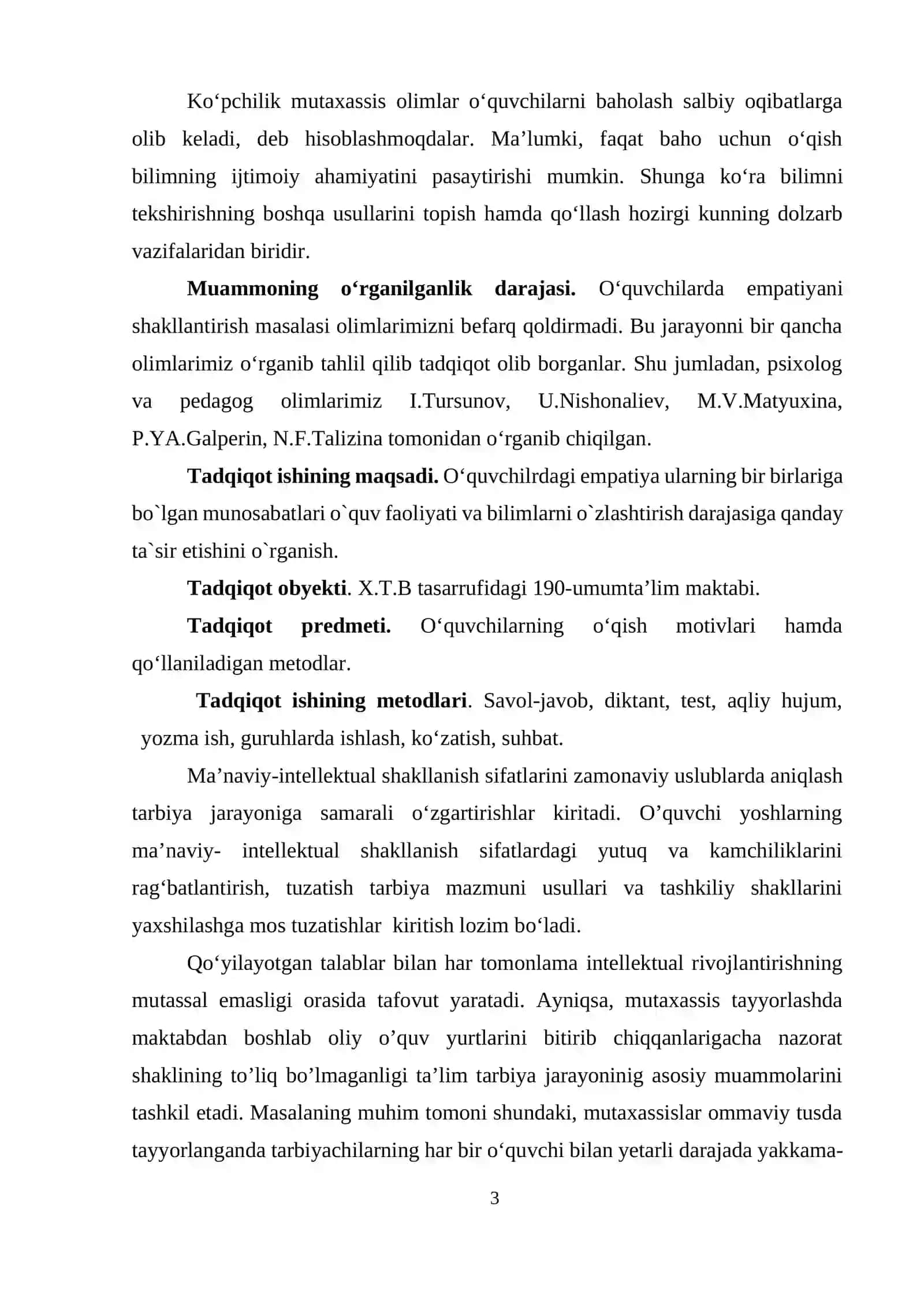 O'smirlik davridagi o`quvchilar empatiya shakllanishi 3