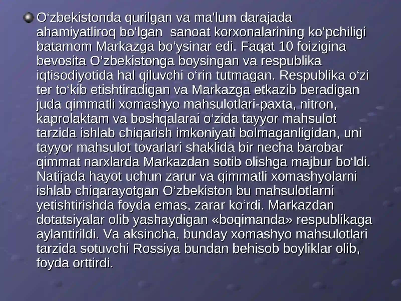 O`zbekistonda mustabid ma`muriy buyruqbozlik tizimining shakllanishi 3