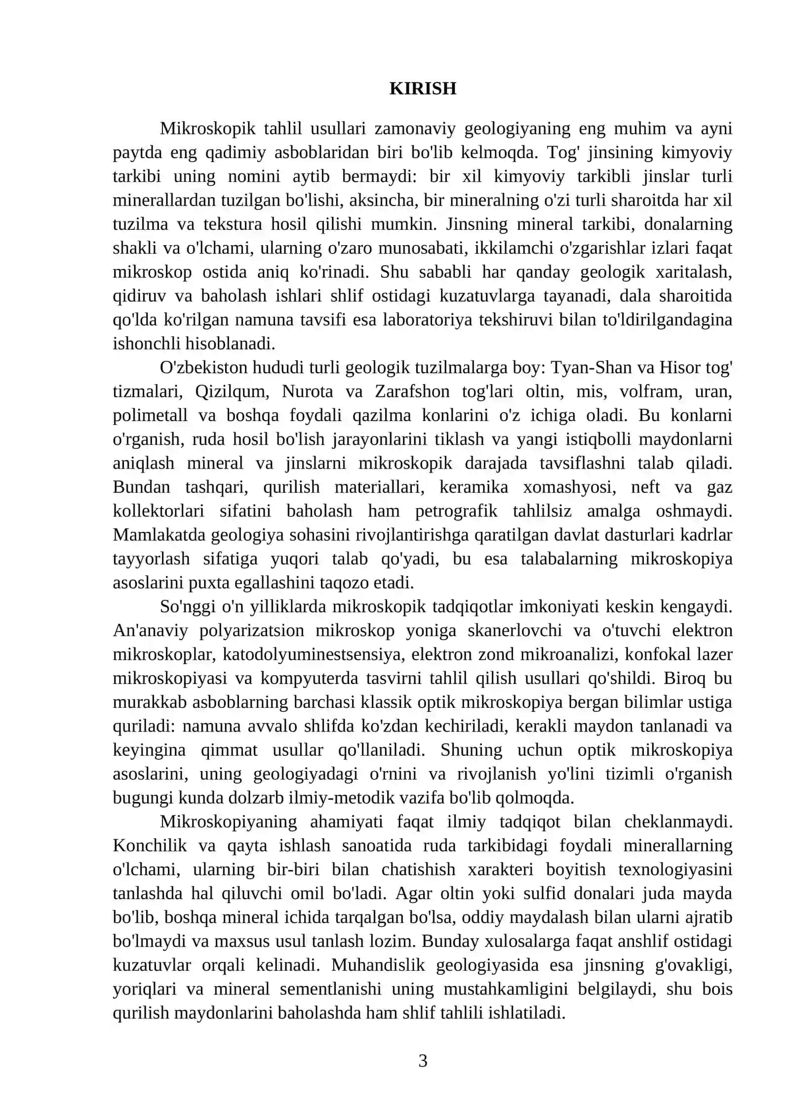 Geologiyada mikroskop tahlil usullari 3