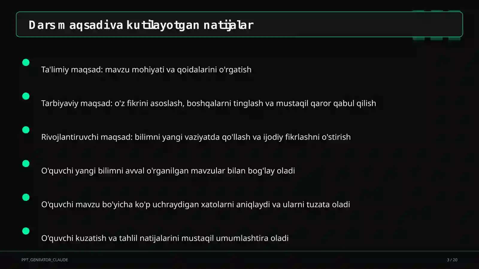 Qon aylanish va nafas olish organlari (4-sinf) 3