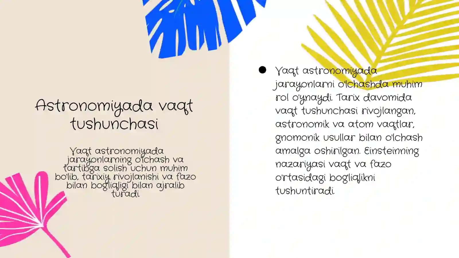 Astronomiyada vaqt o'lchash usullari 3