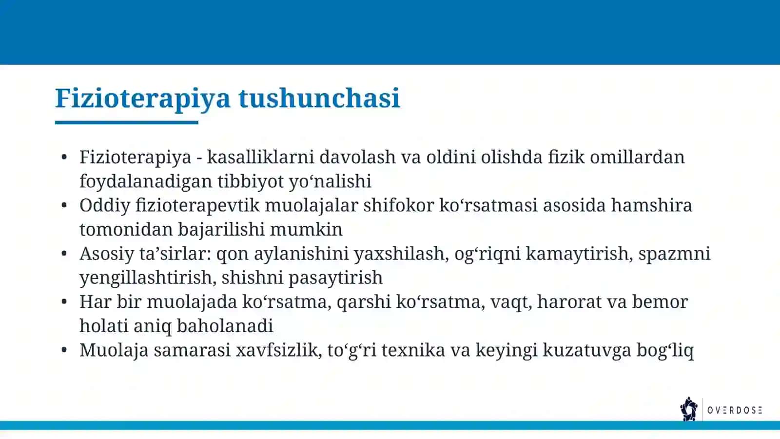 TIBBIYOT KASBIGA 3