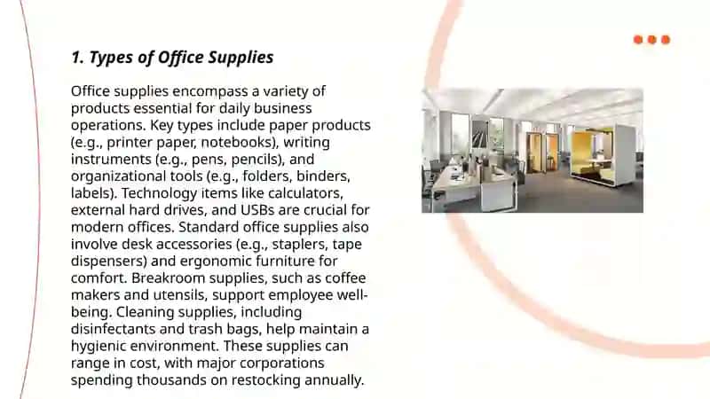Office materials 3