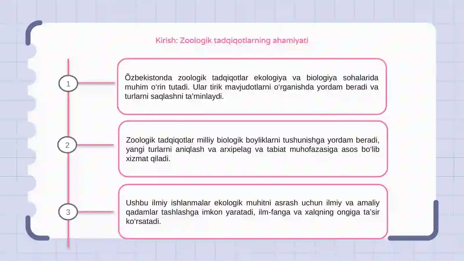 Zoologik tadqiqotlarning rivojlanishi 3