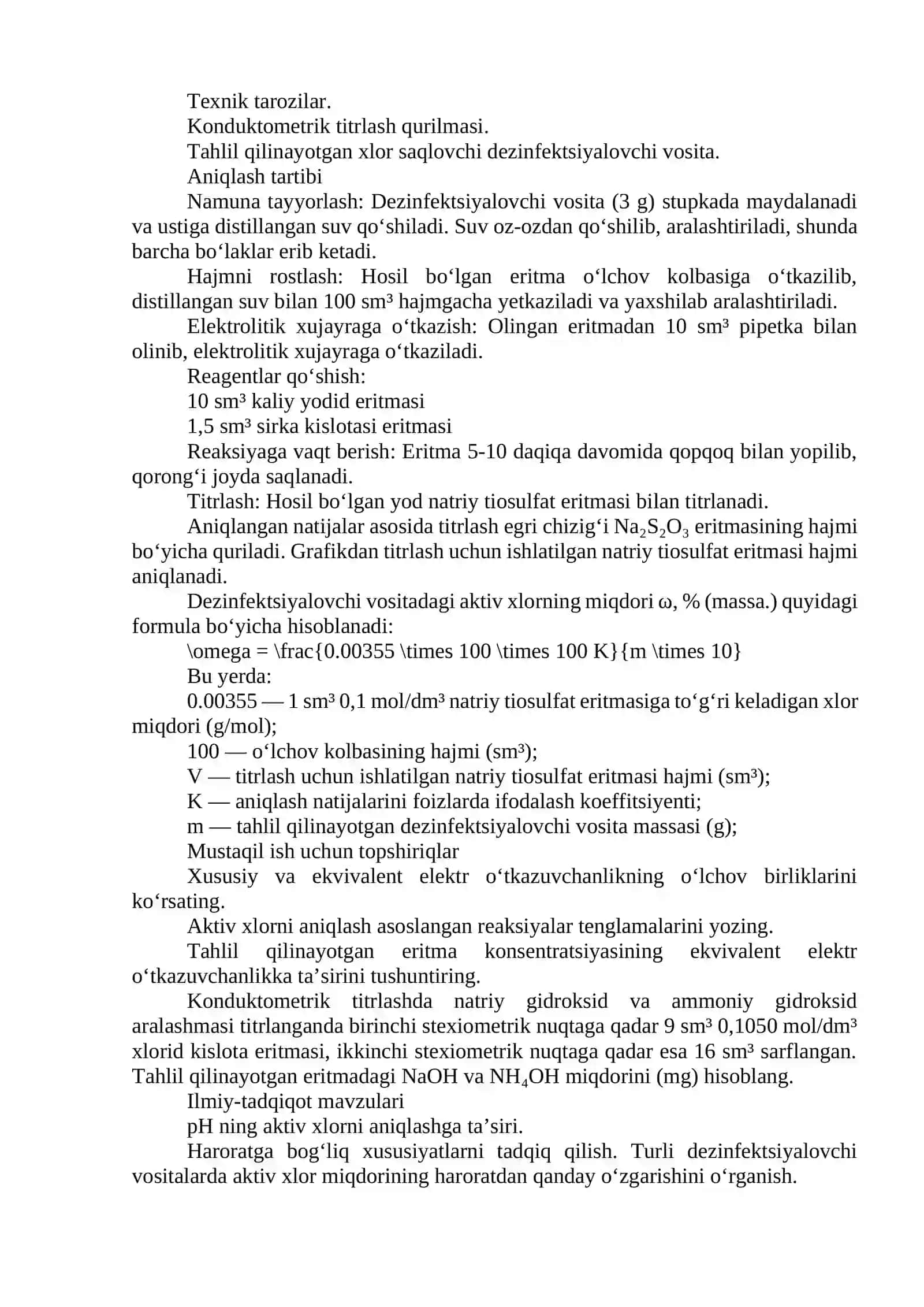 Tuxum kukunining kislotasini aniqlash 3