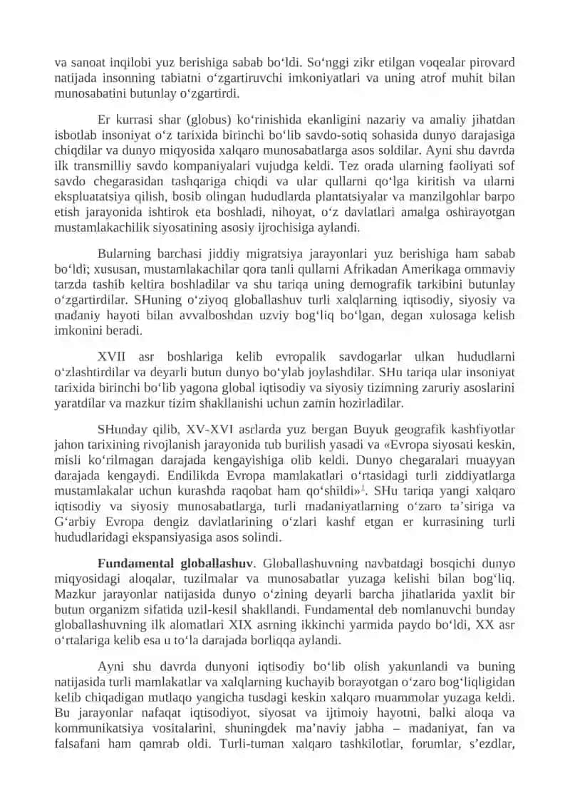 Globallashuv va barqaror taraqqiyot falsafasi 3
