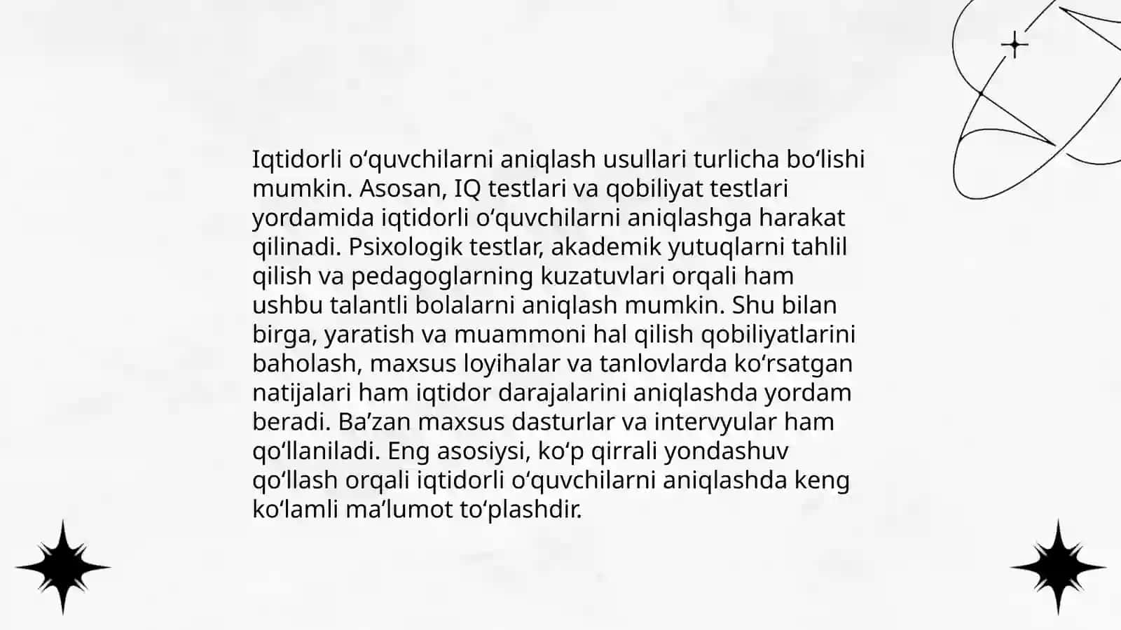 Boshlangʻich sinfda matematikadan iqtidorli oʻquvchilar bilan ishlash 3
