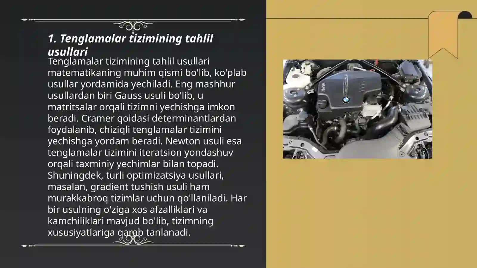 Tenglamalar tizimi koʻrinishidagi ekonometrik model 3