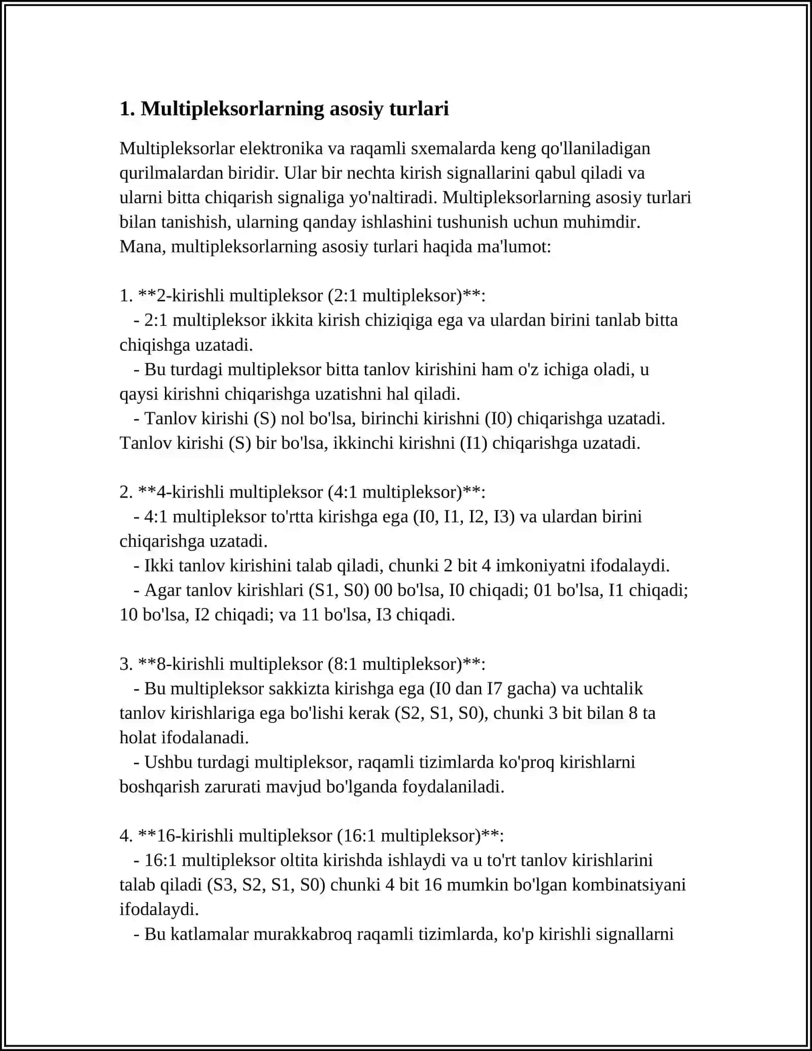 MULTIPLEKSOR 3
