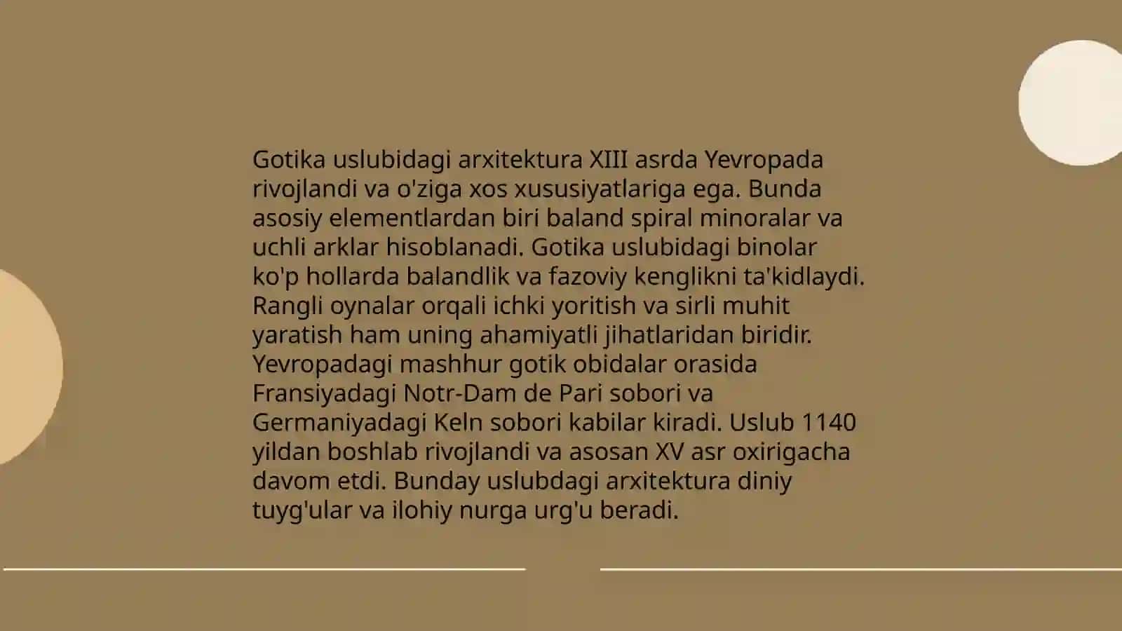 Gotika uslubi meʼmorchiligi 3
