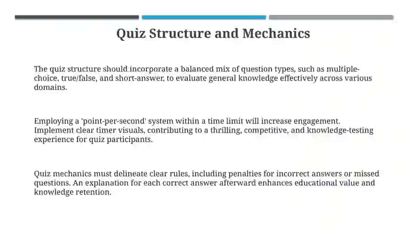 Quiz Blueprint: Structure and Design 3