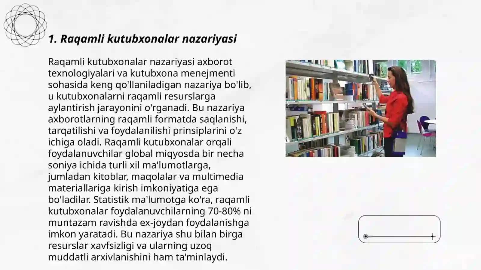 Raqamli kutubxonalar nazariyasi 3