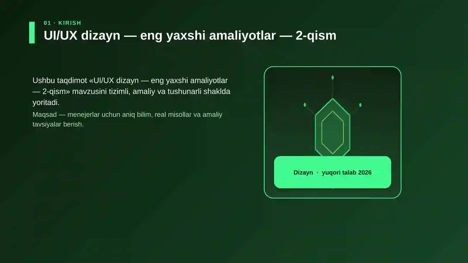 UI/UX dizayn — eng yaxshi amaliyotlar — 2-qism 3
