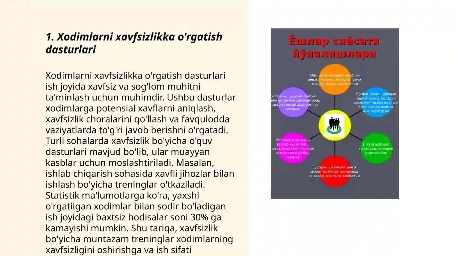 Hayot faoliyati xavfsizligi fanidan tayyorlagan mustaqil ish 3