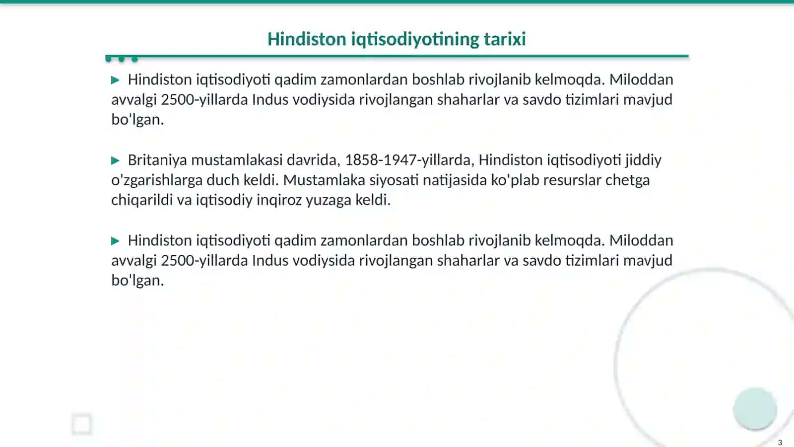 Hindistonning global iqtisodiy rivojlanishi 3