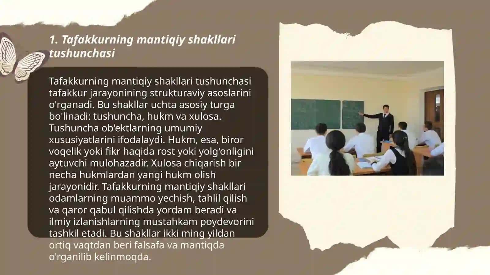Tafakkurning mantiqiy shakllari va qonunlari 3