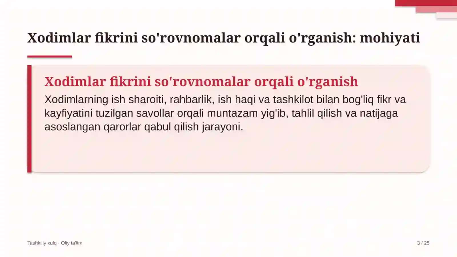 sport turizmida xodimlar fikrini so'rovnomalar orqali o'rganish 7839 3