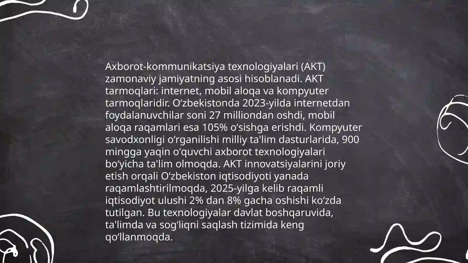 Axborot-kommunikatsiya texnologiyalariga asoslangan o'quv mashg'ulotlarini loyihalashtirish 3