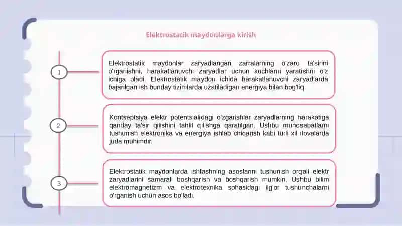 Elektrostatik Maydonlar va Zaryadlar 3