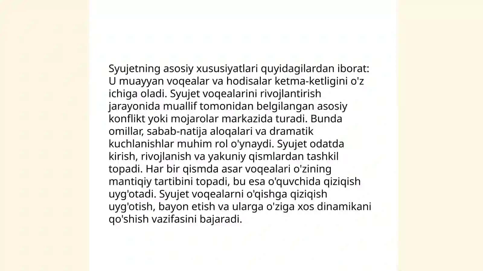 Syujet va kompozitsiya 3