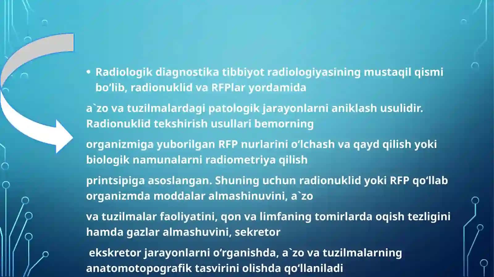 RADIATSION Terapevtik texnika. Nur terapiyasi. Yadro tibbiyoti va tibbiy radiologiya 3