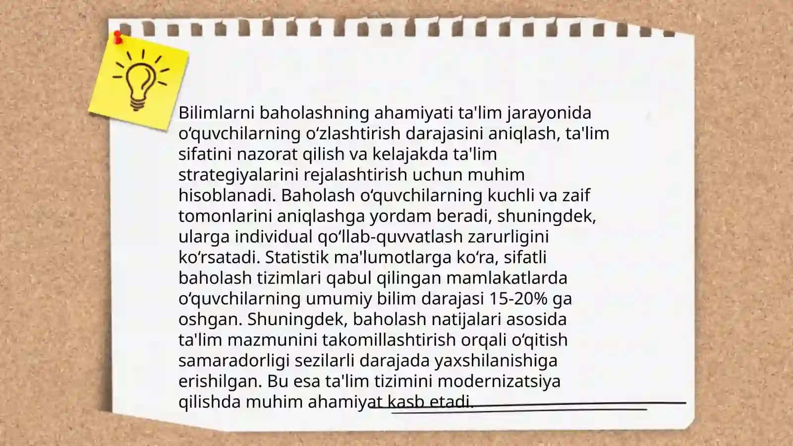 Umumiy pedagogika fanidan o’quvchilarning bilim,ko’nikma va malakalarini tashxis qilish mavzusiga slayd 3